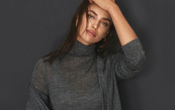 IRINA SHAYK: THE STAR OF THE LATEST KNITWEAR COLLECTION