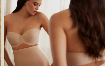 BANDEAU BRA AND THE NEW INTIMISSIMI SHAPING BEAUTY RANGE